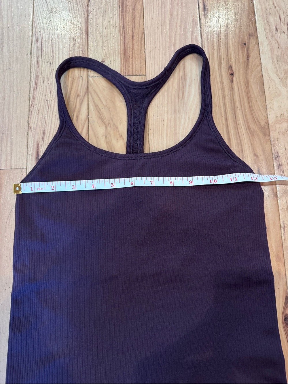 Athleta Ribbed Racerback Tank Top In Purple - Picture 4 of 5